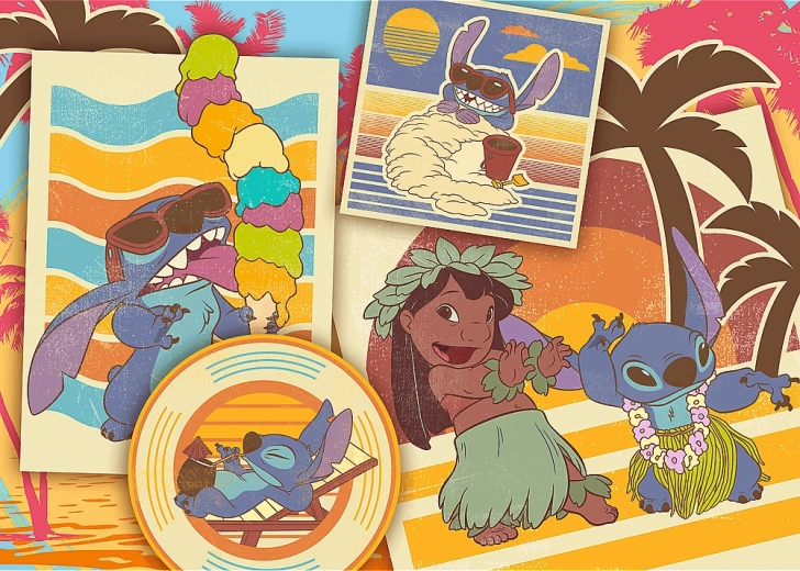 Dėlionė Lilo & Stitch 200 dalių