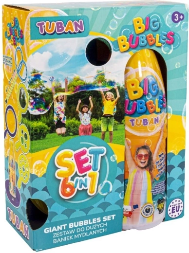 Didelis muilo burbulų rinkinys 6 viename