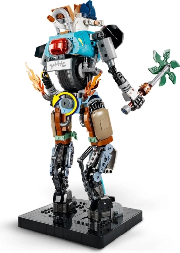 Movable mech for dynamic posing