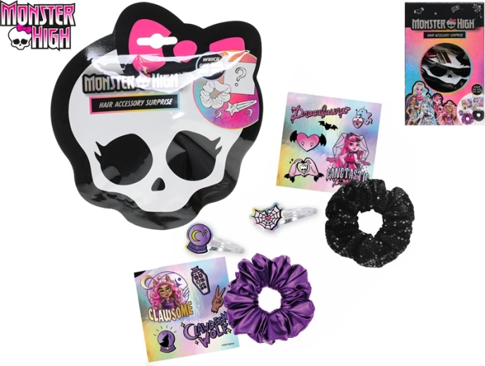 Vaikiškas plaukų aksesuarų rinkinys MONSTER HIGH
