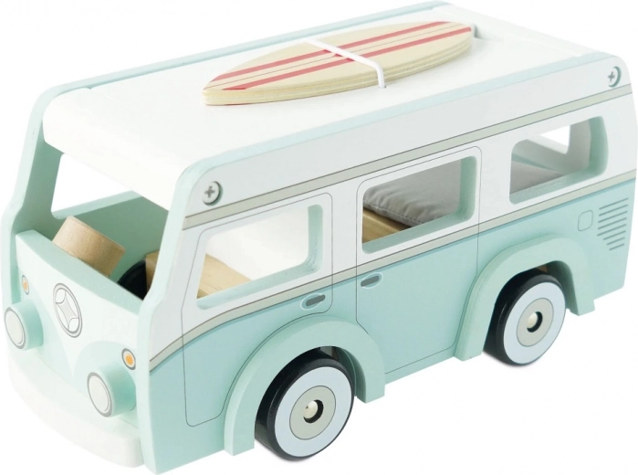 Le Toy Van medinis retro karavanas su banglente