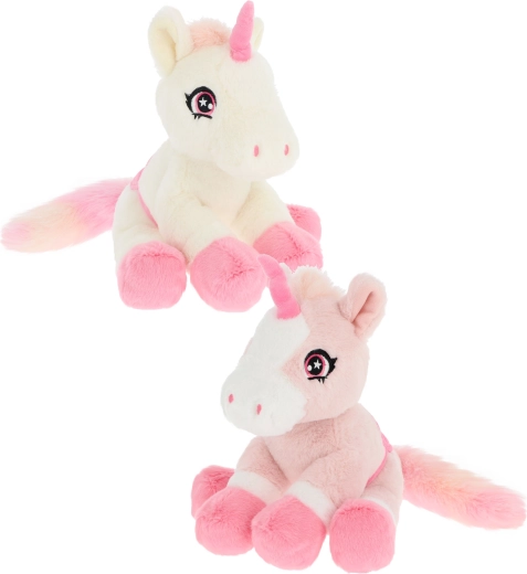 Keeleco unicorn with braids 22 cm, assorted - 1 piece