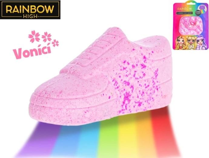 Vonios burbulas su vaivorykštės efektu RAINBOW HIGH – 2 rūšys