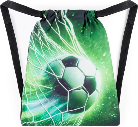 Bagmaster maišelis Lumi 25 B šlepetėms ir sportinei aprangai – futbolas