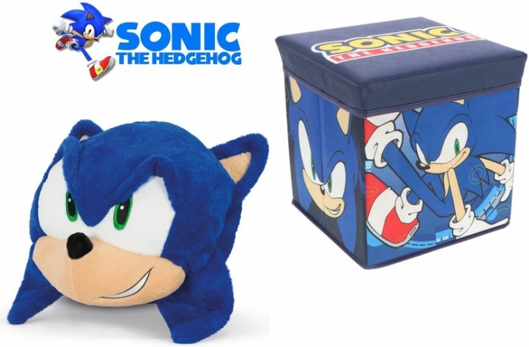Sulankstoma daiktadėžė ir pufas Cozy Noxxiez Sonic