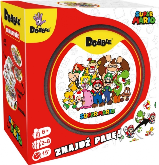 Dobble Super Mario – greitas pastabumo kortų žaidimas