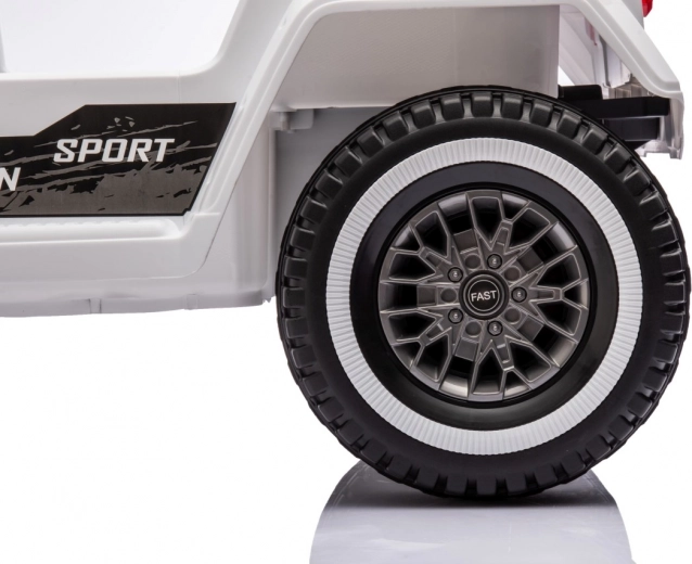 Children's Electric Vehicle Mountain Off-Road White