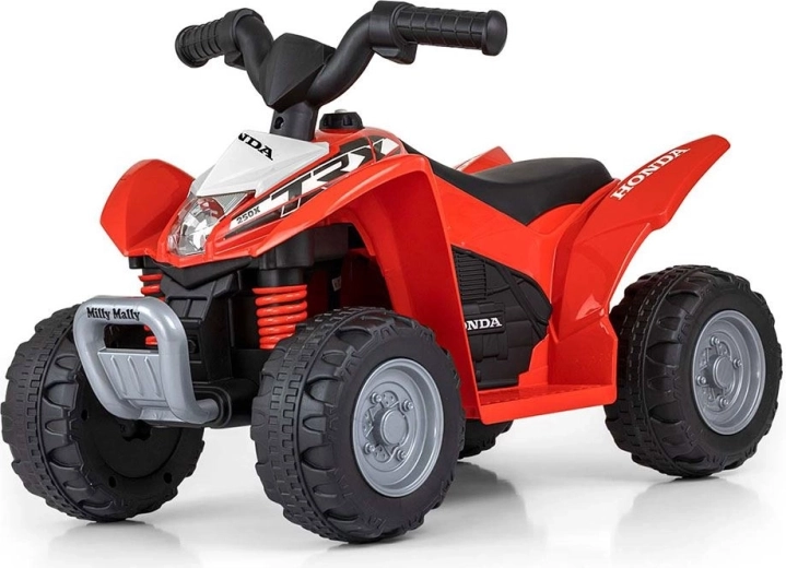 Elektrinis vaikiškas keturratis Milly Mally Honda ATV, raudonas