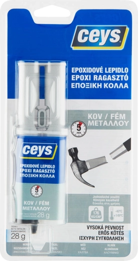 Epoksidiniai klijai metalui 28 g EPOXICEYS