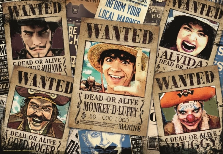 Ravensburger dėlionė One Piece, 300 detalių