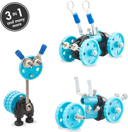 OFFBITS GearBit 3 viename transporto priemonės konstruktorius vaikams nuo 6 metų