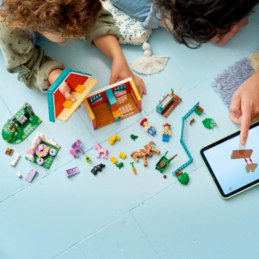 Paprastas konstravimas nuo 4 metų + LEGO Builder programėlė