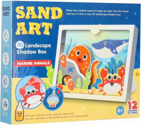 3D picture with LED backlighting