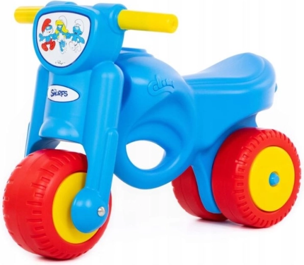 Vaikiškas balansinis triratukas su Smurfų motyvu Polesie