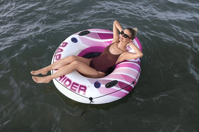 Pripučiamas ratas HYDRO-FORCE RAPID RIDER, rožinis, 135 cm