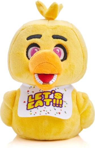 Ikoniškoji CHICA iš FNAF pliušiniame pavidale