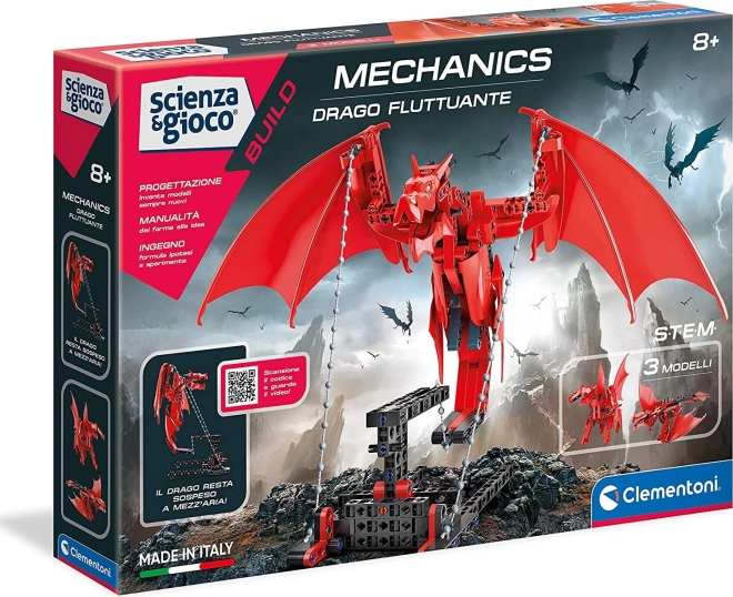 Clementoni Science & Play Mechanical Laboratory Floating Dragon 3-in-1