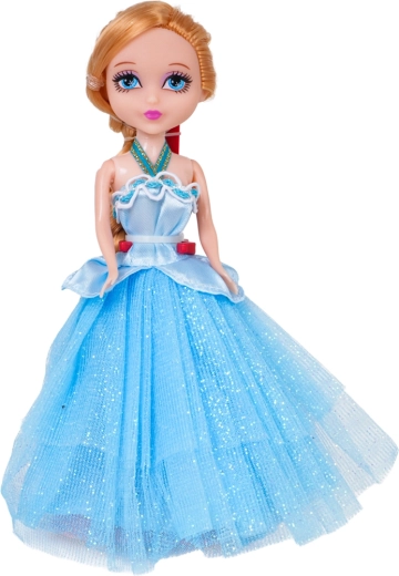 Princess doll with movable limbs