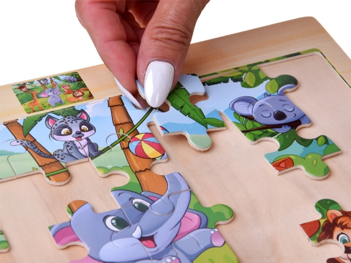 Development of focus and hand–eye coordination