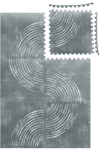 Puzzle pieces for flexible arrangement