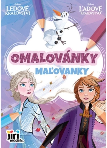 Spalvinimo knygelė A5 Frozen