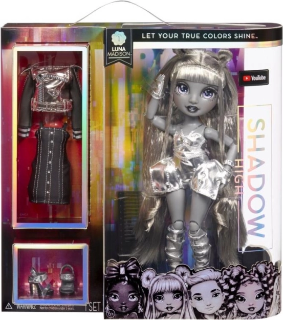 Lėlė SHADOW HIGH Luna Madison iš RAINBOW HIGH