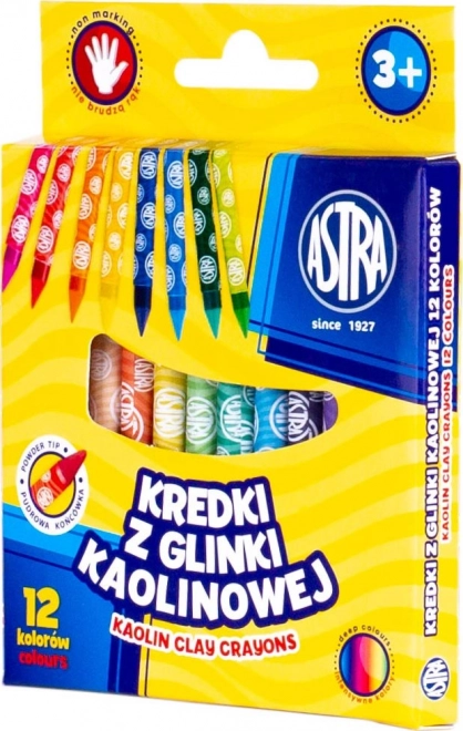 Kaolino pastelės 12 vnt. ASTRA