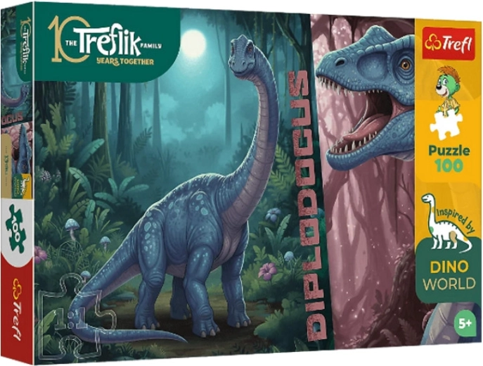 InspiredByDinoWorld Diplodocus puzzle (100 pieces)