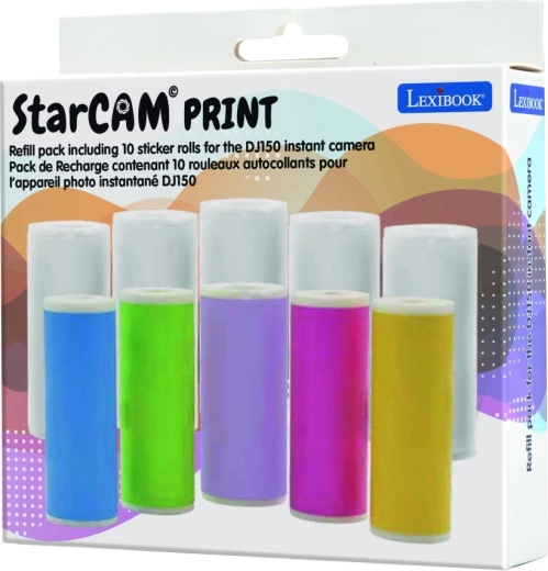Lexibook Replacement Sticker Rolls for DJ150 Cameras