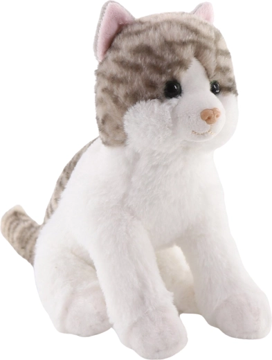 Sitting plush cat 20 cm