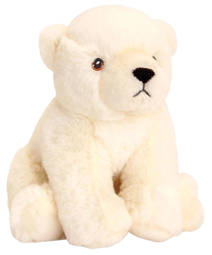 KEEL plush polar bear 18 cm