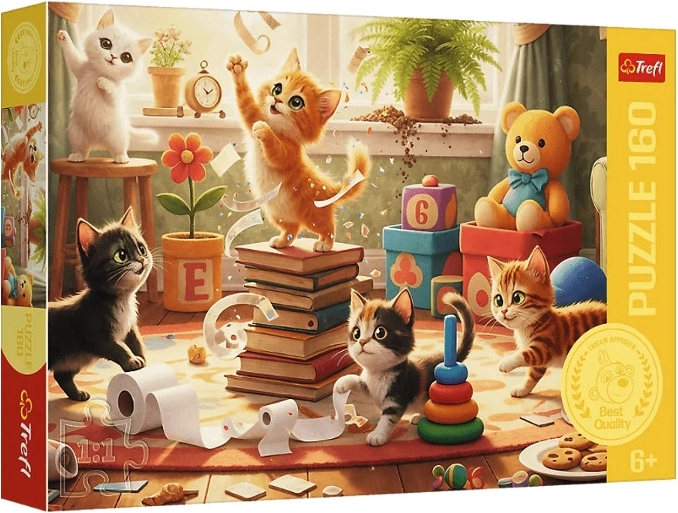 Trefl Puzzle Cat Antics 160 Pieces