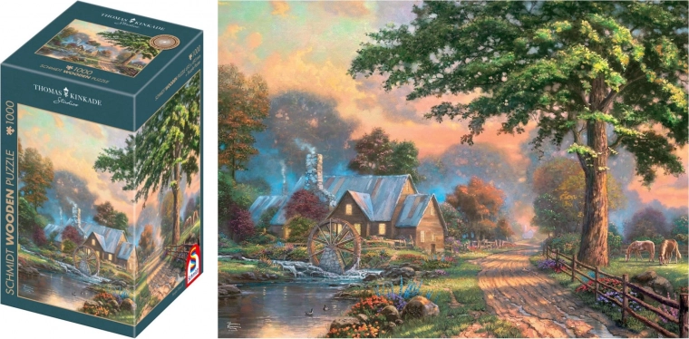 Schmidt wooden puzzle Simpler Times II, 1000 pieces