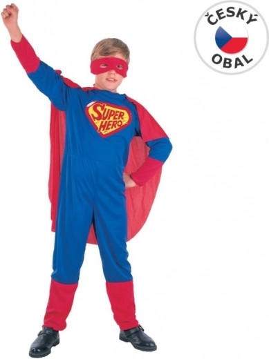 Super herojaus kostiumas vaikams, 110–120 cm