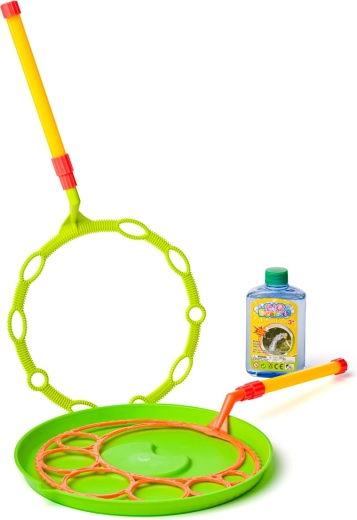 WOOBLY BOOBLY didelių burbulų rinkinys su 2 antgaliais ir 300 ml tirpalo