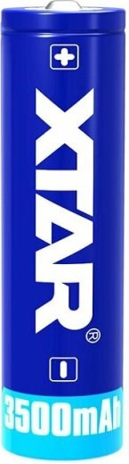 Xtar 18650 Li-ion rechargeable battery 3500 mAh with protection