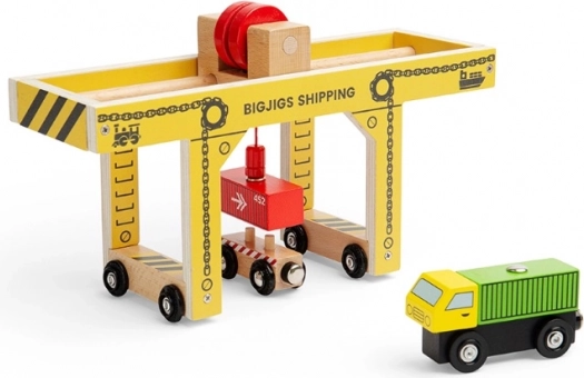 Medinis portalinis kranas BIGJIGS Rail