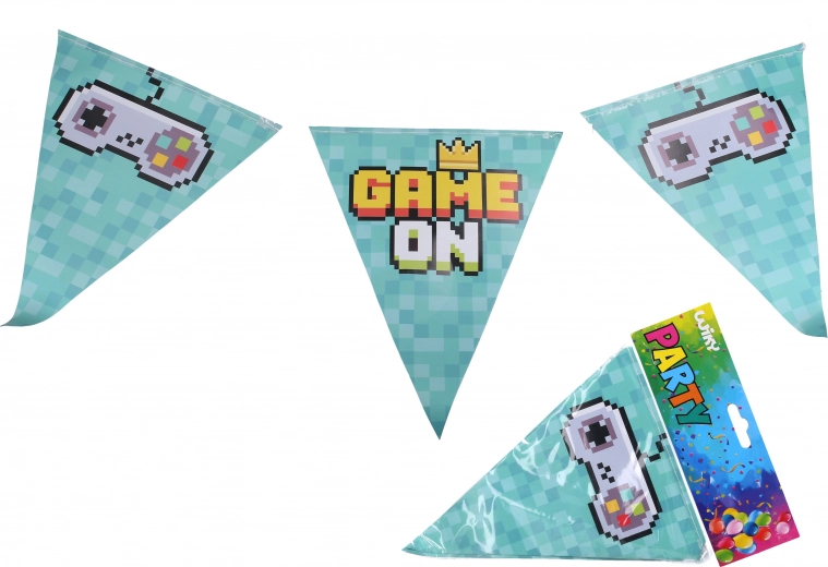 Party Bunting GAME 16 × 20 cm, 8 pcs