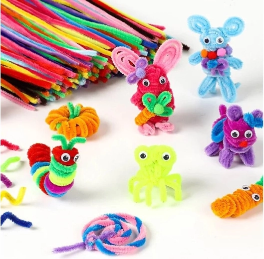 Fuzzy wires (approx. 30 cm) for characters and models