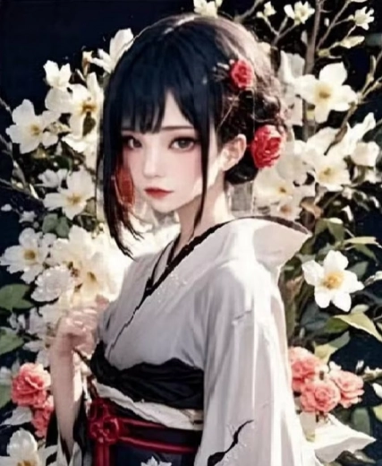 Diamond Painting Girl in Kimono