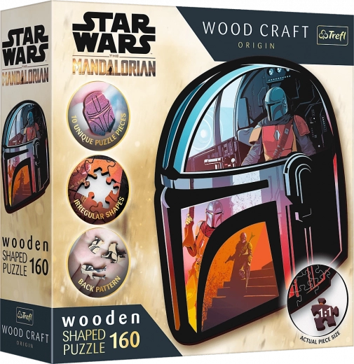 Medinė dėlionė STAR WARS THE MANDALORIAN – 160 dalių