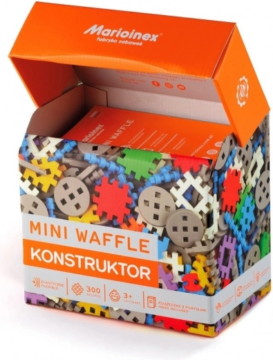 Kūrybinis konstruktorius Mini Waffle 300 vnt.