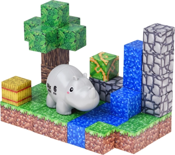 Rhinoceros figurine for storytelling play
