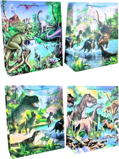 Dovanų maišelis su dinozaurų motyvu