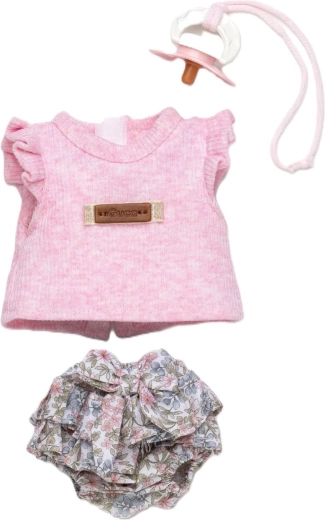 Švelnus ir suderintas 3 dalių aprangos rinkinys