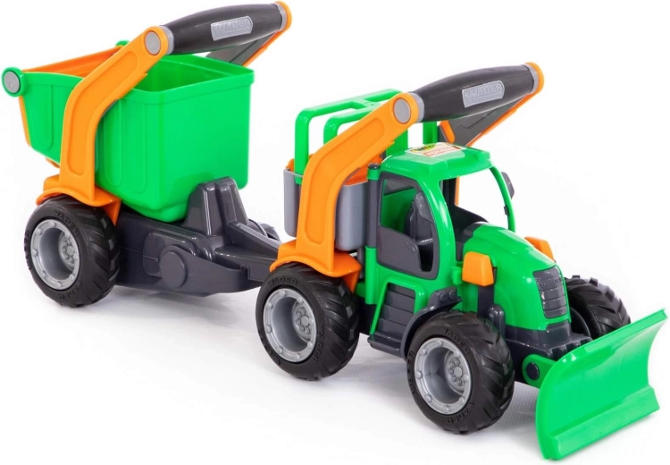 Detachable trailer for carrying loads