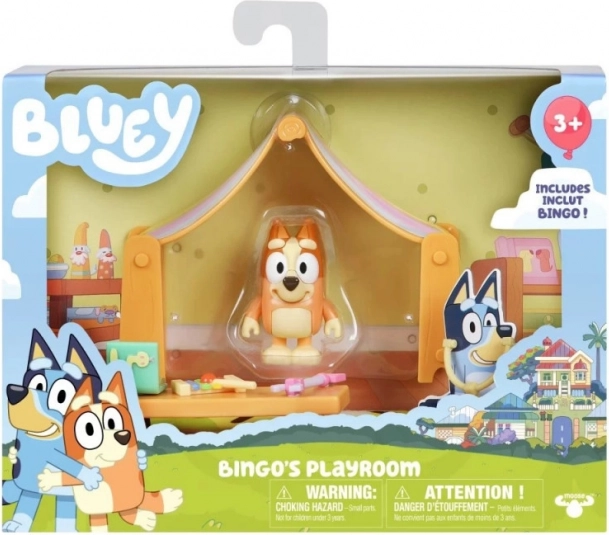 Bluey mini žaidimų rinkinys „Žaidimų kambarys“