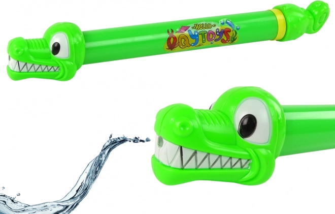 Vandens pistoletas Krokodilas 45 cm, žalias, sodui