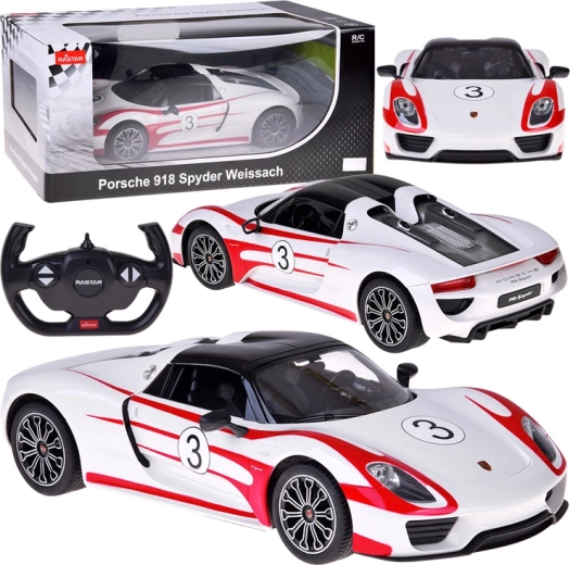 Rastar RC automobilis Porsche 918 Spyder 1:14