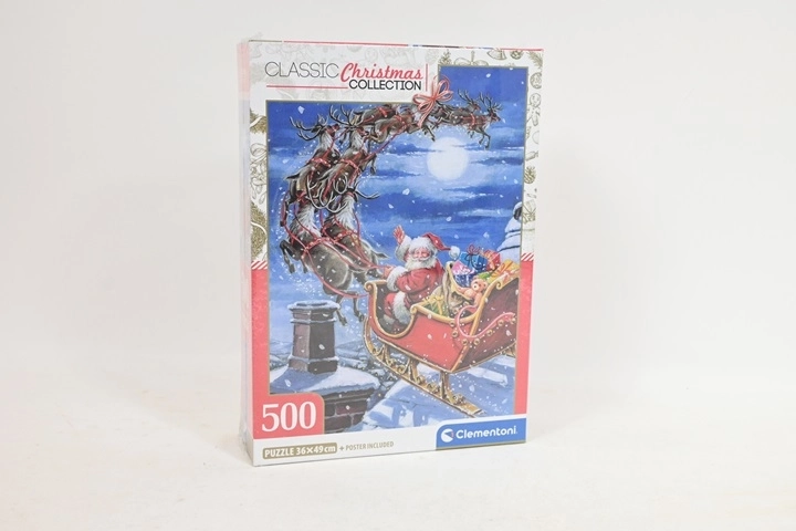 Clementoni Christmas puzzle Midnight Sleigh Ride 500 pieces